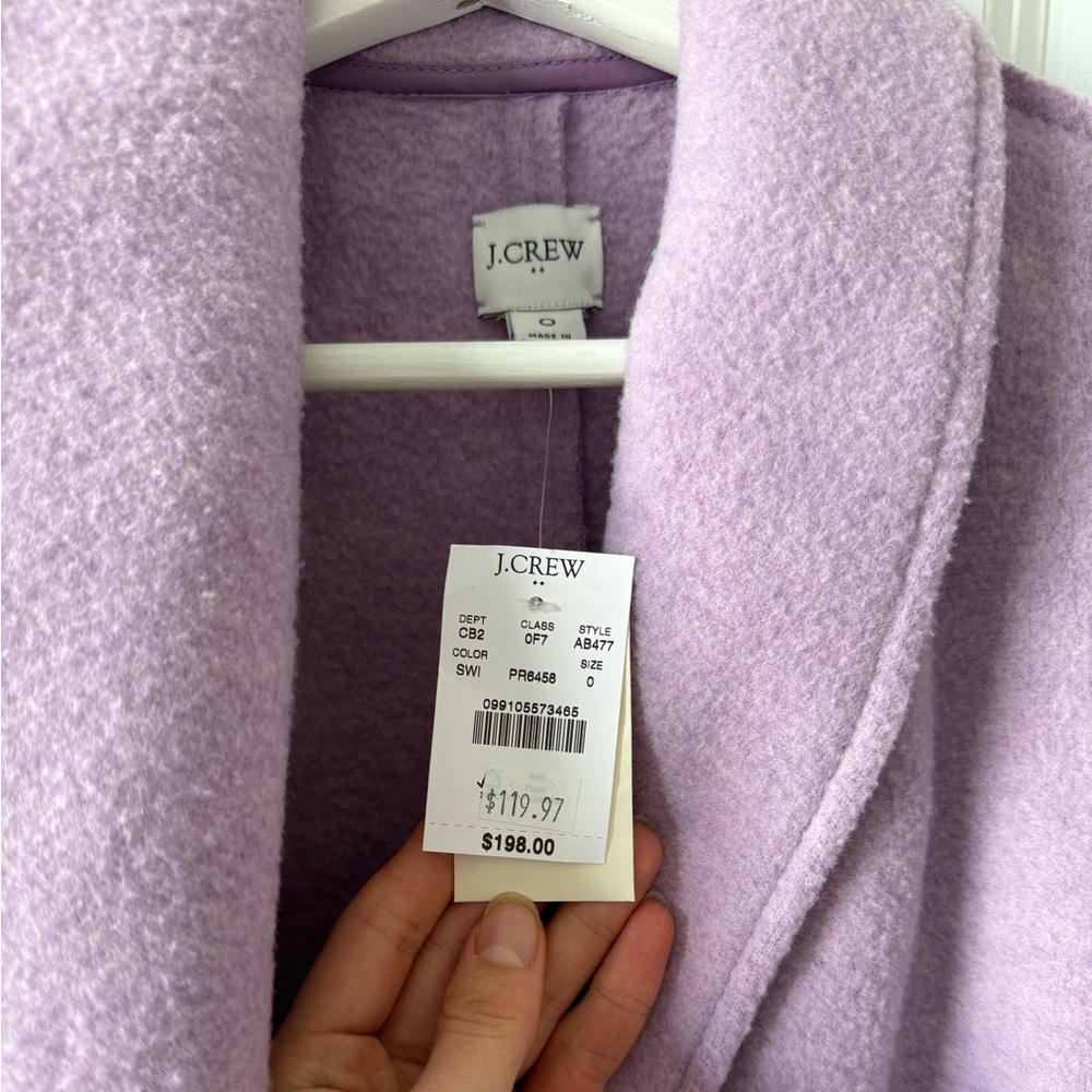 JCrew Purple coat